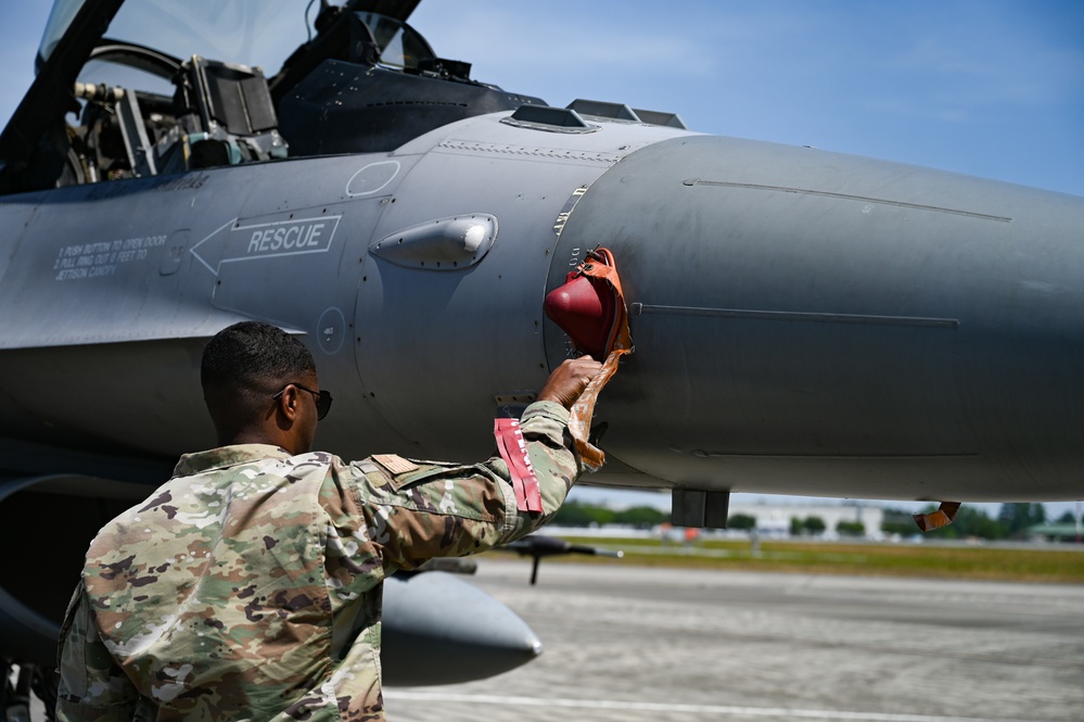 South Carolina Air National Guard arrives at Air Dominance Center for Sentry Savannah 2022