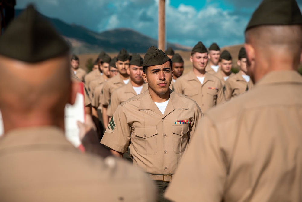 Marine awarded for saving shooting victim