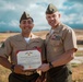 Marine awarded for saving shooting victim