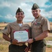 Marine awarded for saving shooting victim