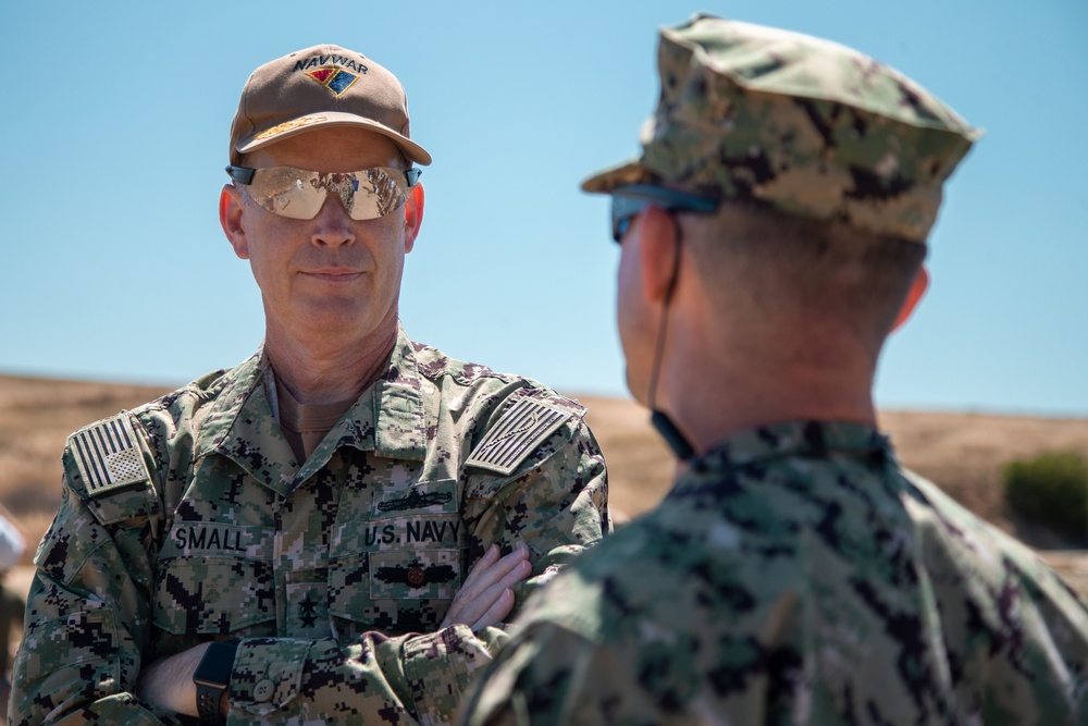 Navy rifle, pistol matches open with “first shot” ceremony