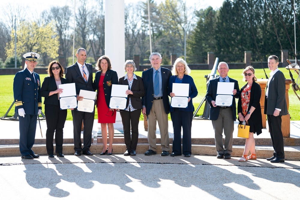 USCGA Honors Professor Emeritus Honorees