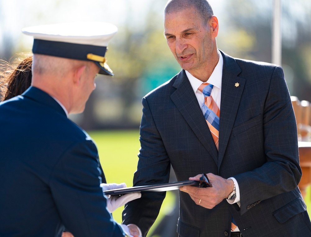 USCGA Honors Professor Emeritus Honorees