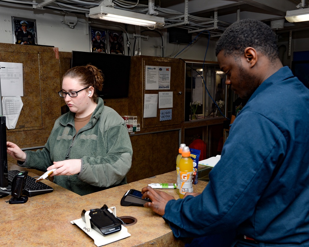 The Harry S. Truman Carrier Strike Group is on a scheduled deployment in the U.S. Sixth Fleet area of operations in support of naval operations to maintain maritime stability and security.