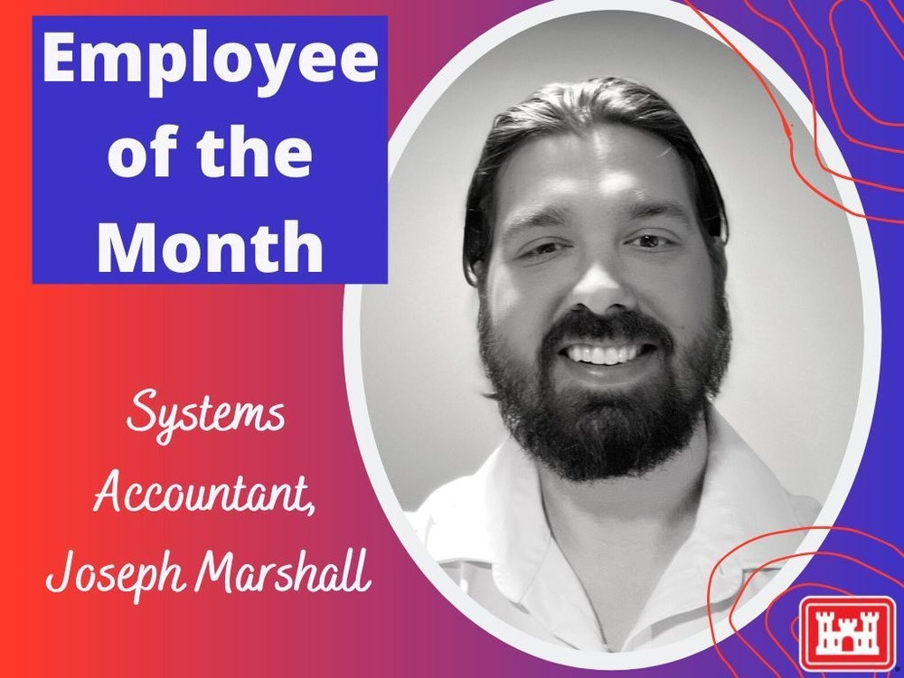 Systems Accountant Joe Marshall Named Employee of the Month