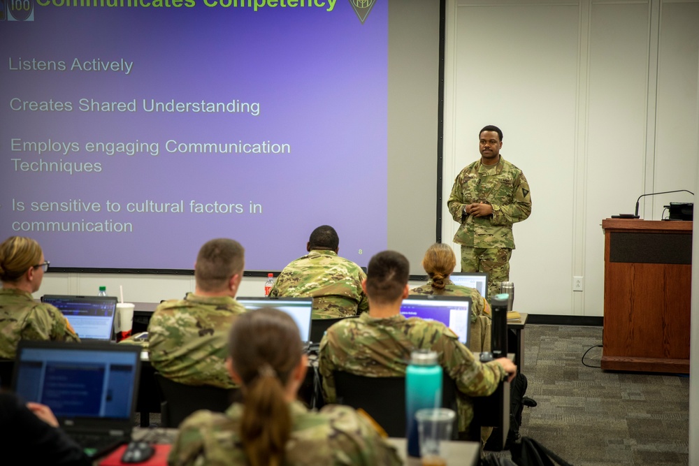 Company Leader Development Course