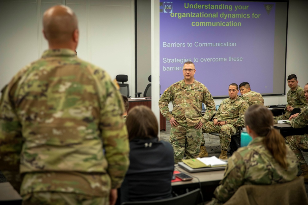 Company Leader Development Course