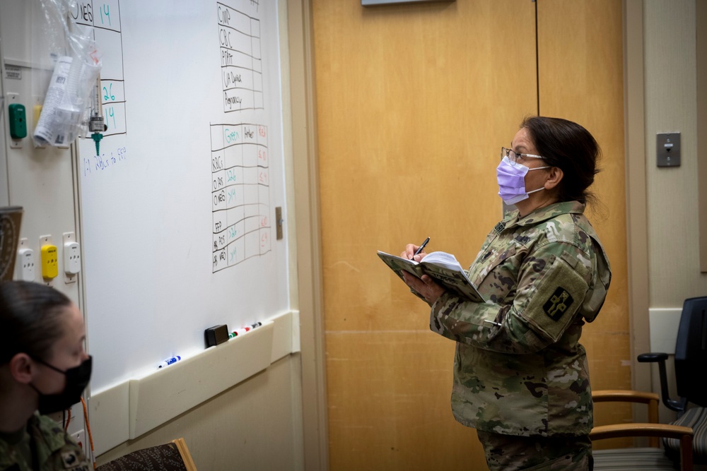 921st Field Hospital trains at the MAYO Clinic