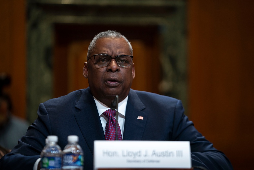 Secretary Austin and Chairman of the Joint Chief of Staff Milley testify at a Senate Appropriations Subcommittee on Defense hearing