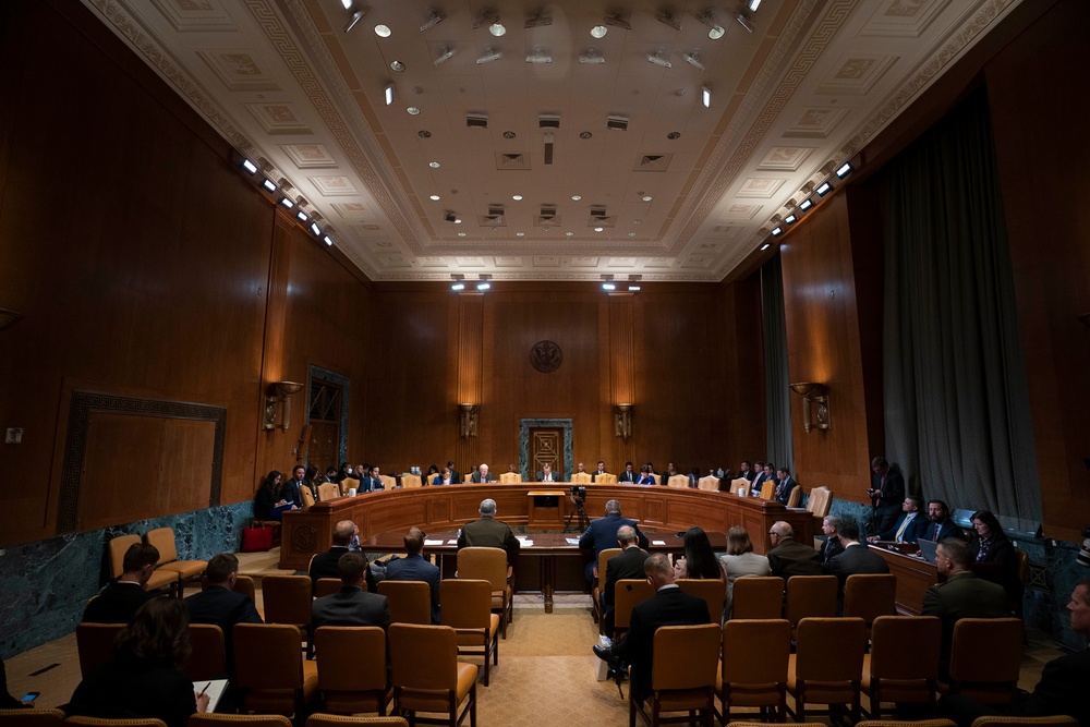 Secretary Austin and Chairman of the Joint Chief of Staff Milley testify at a Senate Appropriations Subcommittee on Defense hearing