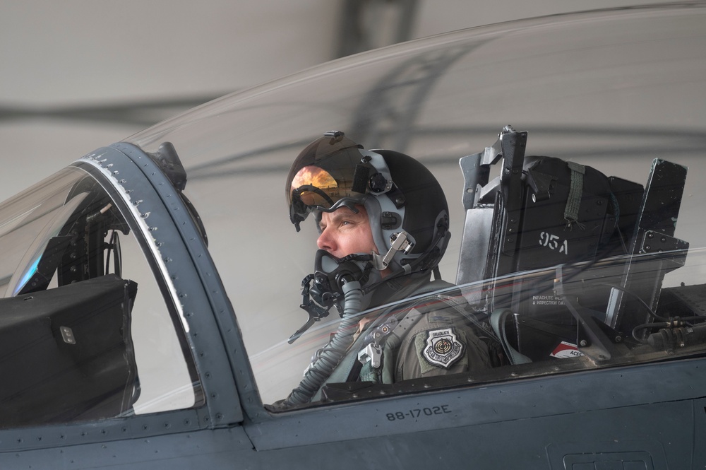 4th FW commander takes off for final flight