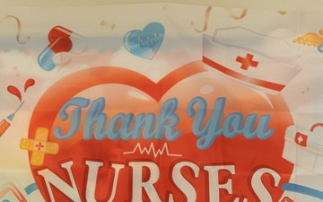 Tripler Nurses Week 2022 Appreciation Sign