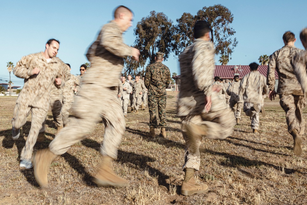 Southern California Officer Candidates Prepare for OCS
