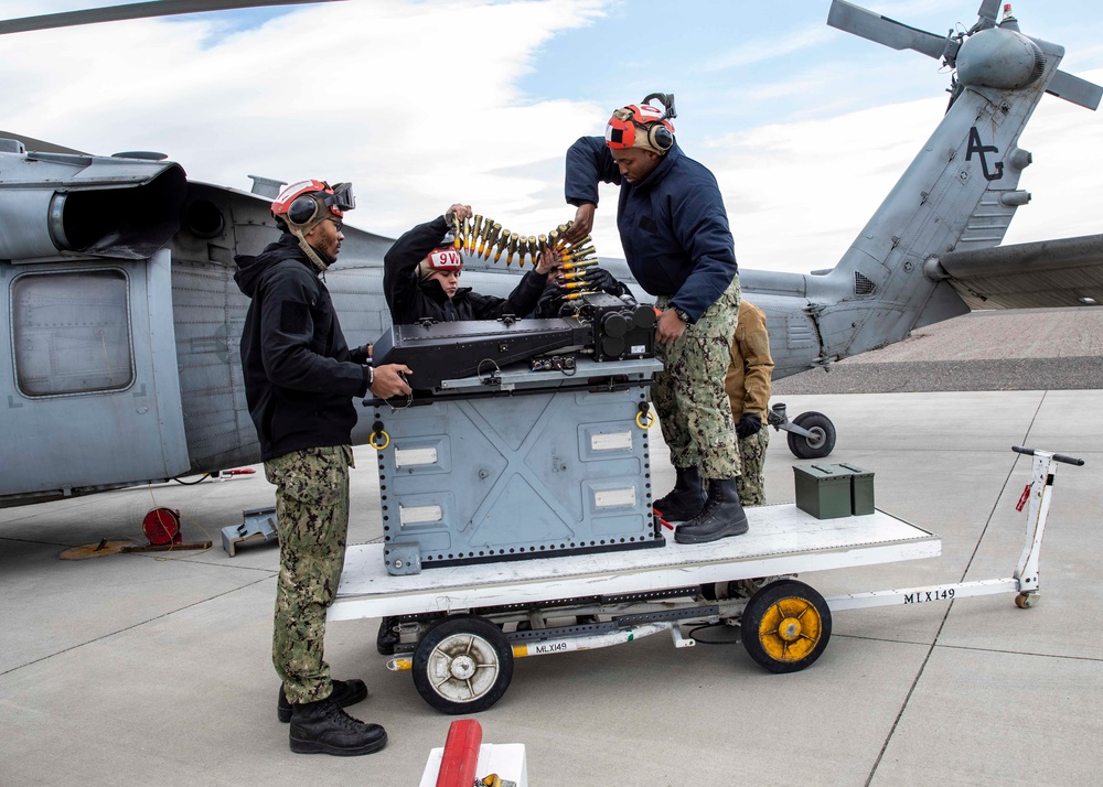 Sailors prepare Ordnance