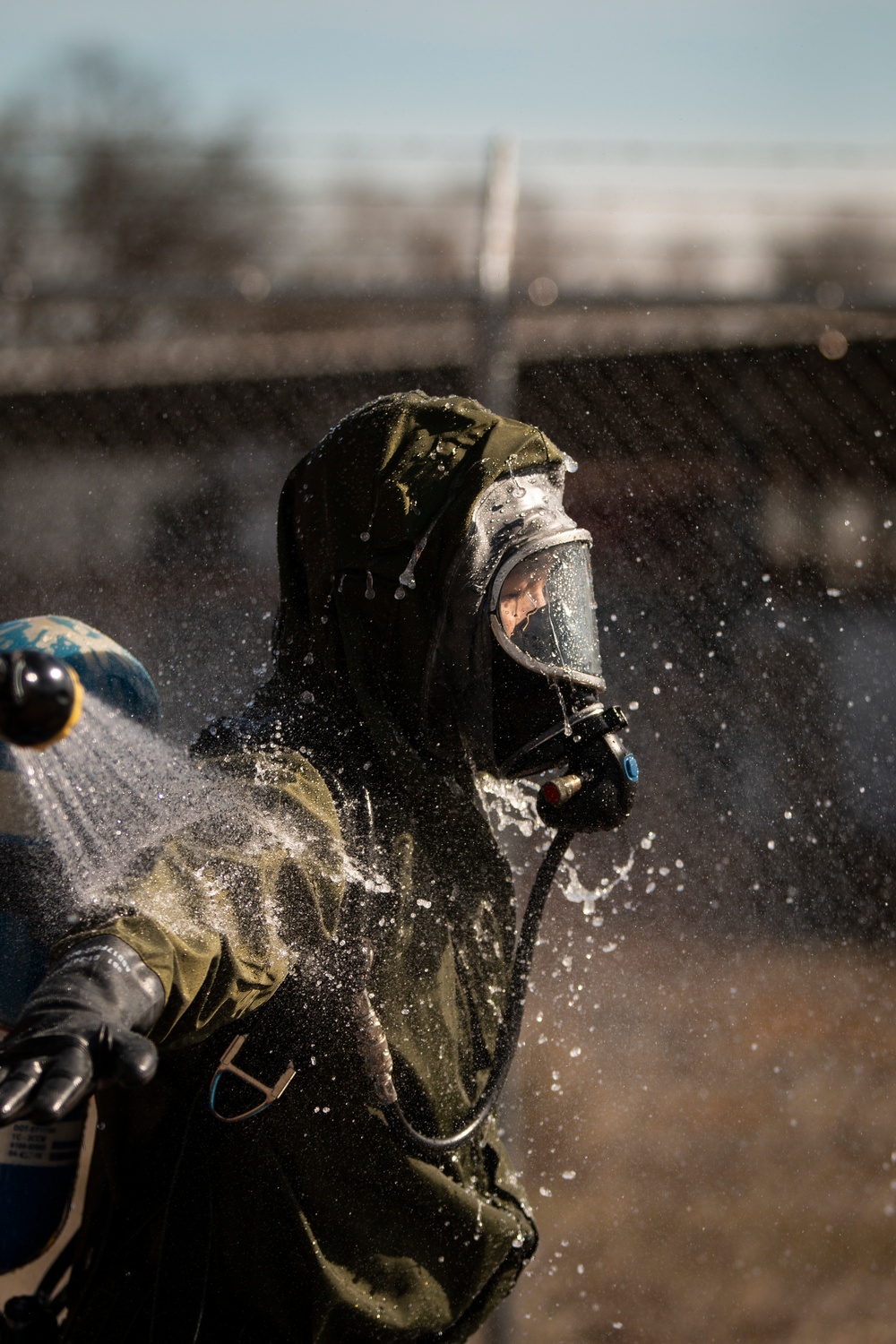 A Hard Rain’s A‐Gonna Fall: 1-303rd Cav. trains for 10th Homeland Response Force mission