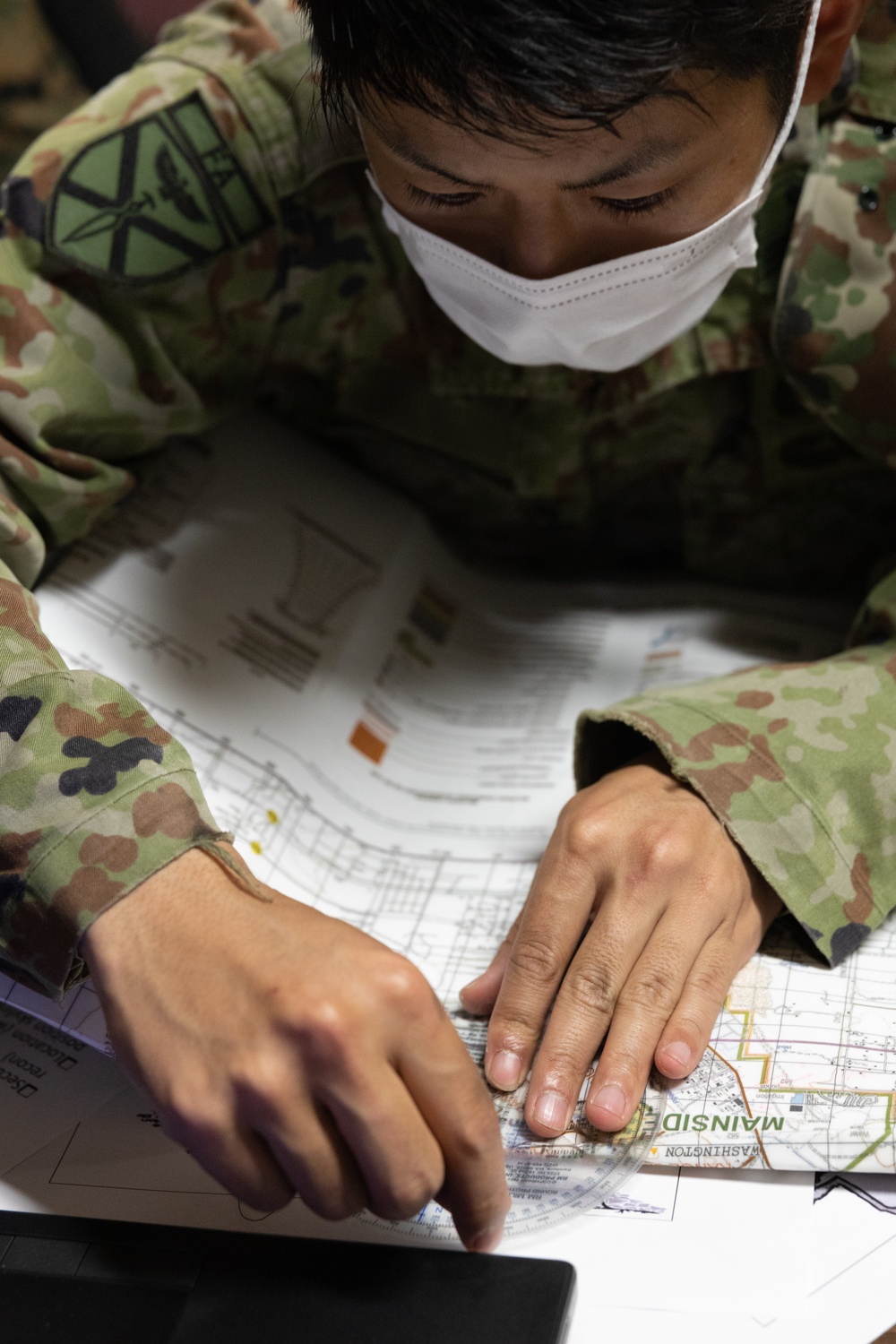 JGSDF ARDB with 5th ANGLICO Practice Fire Support Calls