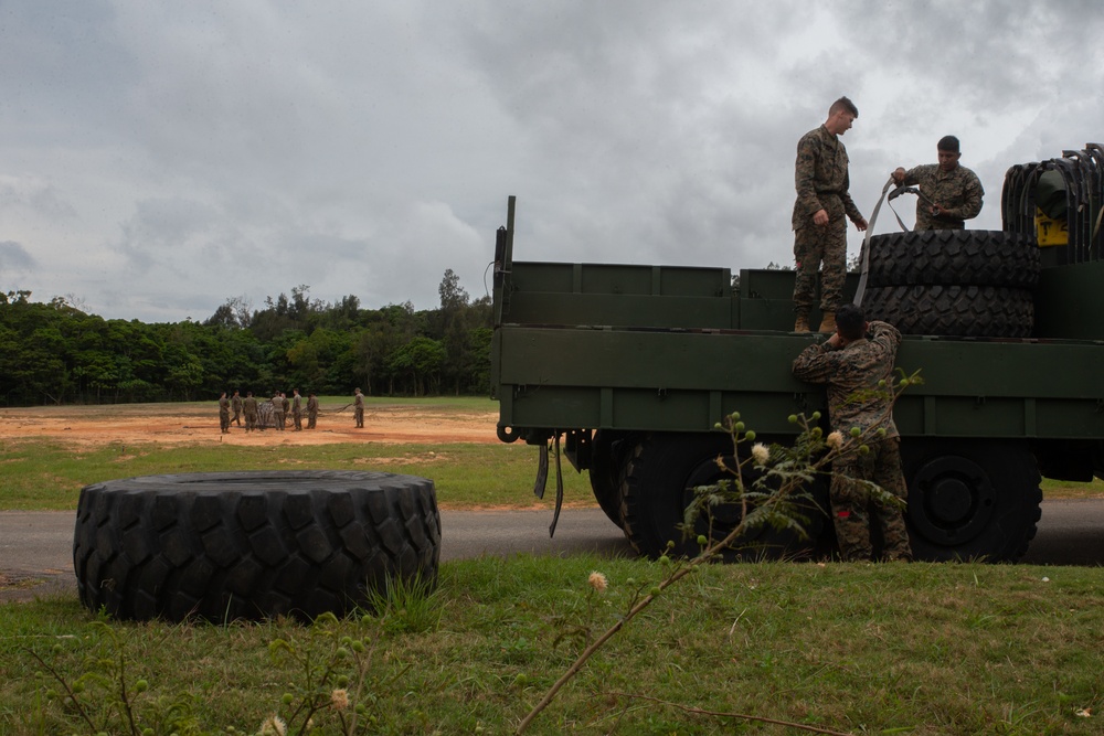 CLB-31 Conducts Nighttime HST Training