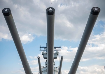 Oath of Enlistment aboard the Battleship New Jersey