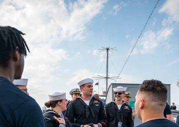 Oath of Enlistment aboard the Battleship New Jersey