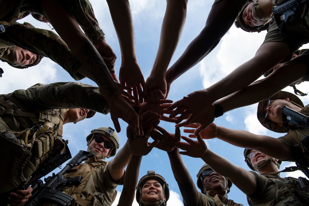 Kadena Defenders conduct dismounted patrol