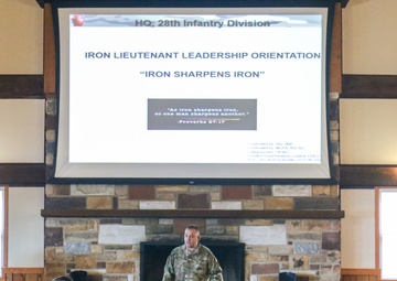 28th Infantry Division 2022 Iron Lieutenant Leadership Orientation