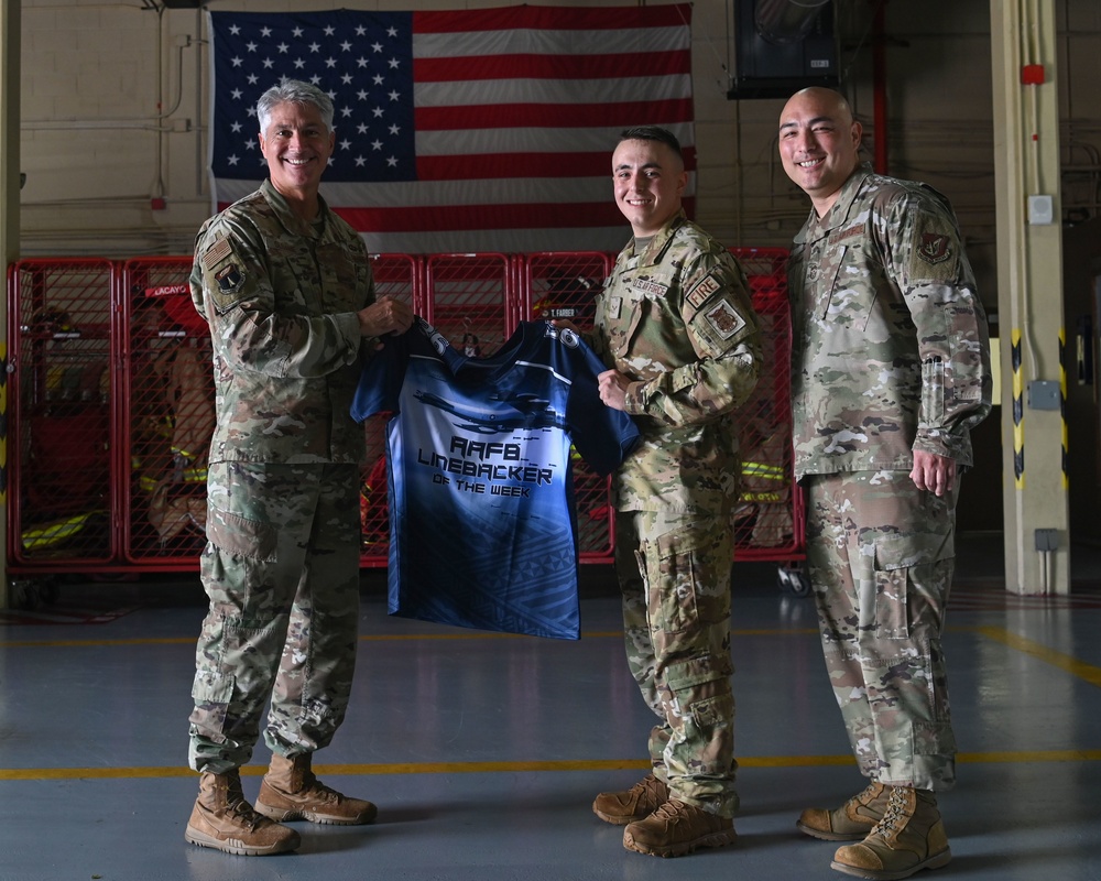 Linebacker of the Week: A1C Brandon Ogle