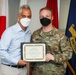 Ambassador to Japan presents awards to service members