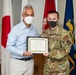 Ambassador to Japan presents awards to service members