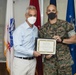 Ambassador to Japan presents awards to service members