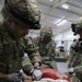 U.S. Soldiers and Combined, Joint forces conduct a mass casualty exercise at Al Asad Air Base