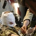 U.S. Soldiers and Combined, Joint forces conduct a mass casualty exercise at Al Asad Air Base