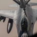 U.S. Air Force KC-135 refuels F-16s