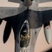 U.S. Air Force KC-135 refuels F-16s