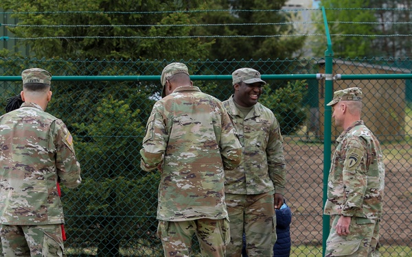 Gen. Christopher Cavoli visits 21st TSC Soldiers in Kaiserslautern