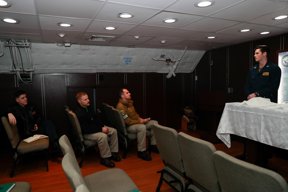 Abraham Lincoln Church of Jesus Christ of Latter-Day Saints lay-led Easter service