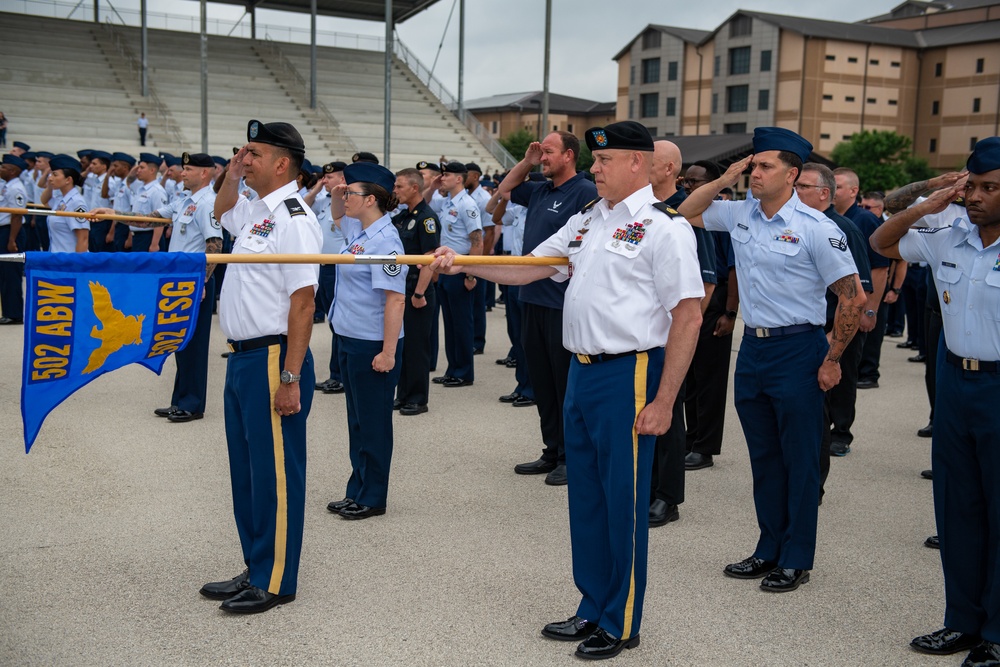 502nd Air Base Wing Change of Command May 3, 2022