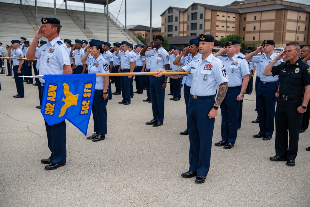 502nd Air Base Wing Change of Command May 3, 2022