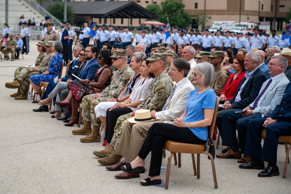 502nd Air Base Wing Change of Command May 3, 2022