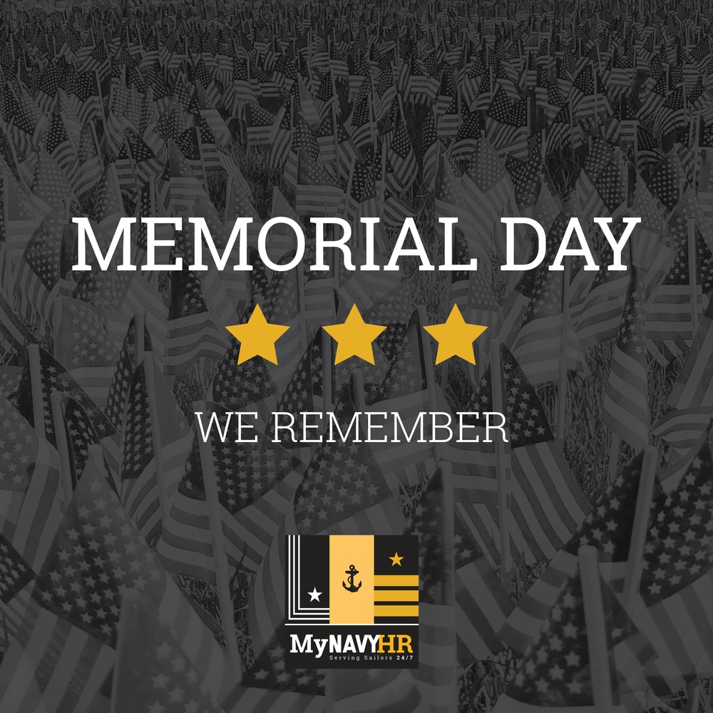 MyNavy HR Memorial Day Graphic