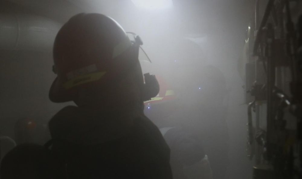 Mobile Bay conducts damage control training
