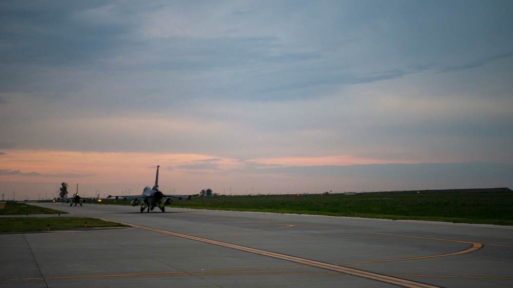 510th EFS flies night missions over NATO