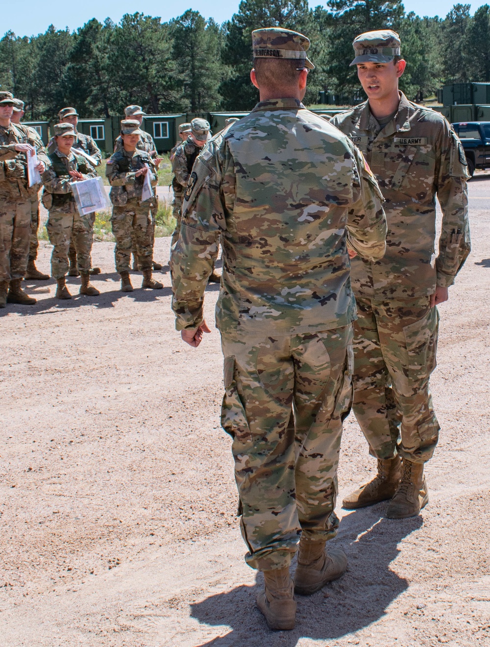 Mountain Ranger Battalion Contracting Ceremony