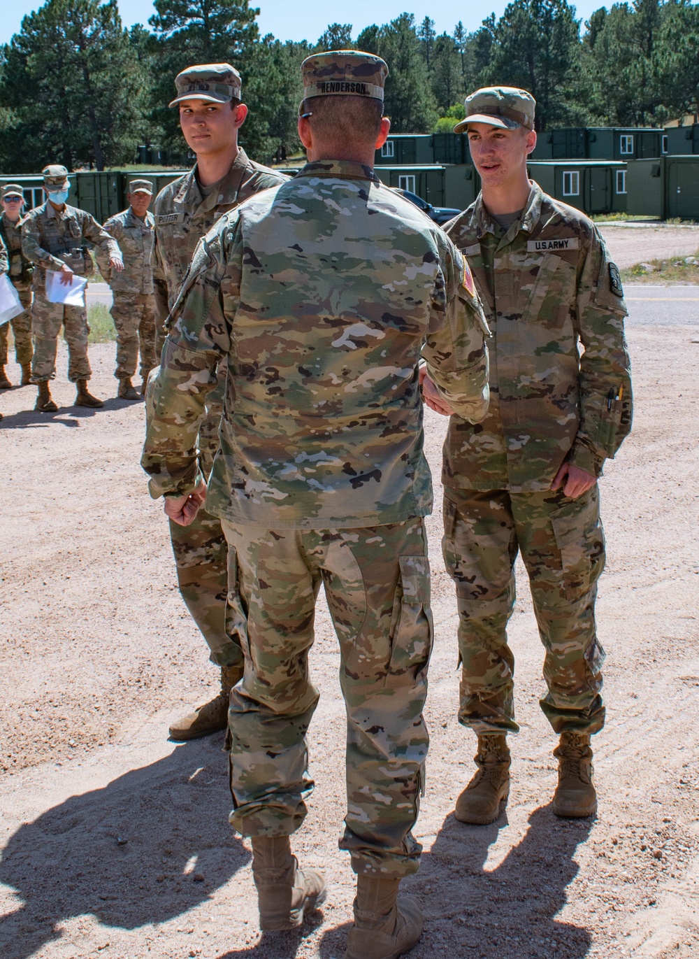Mountain Ranger Battalion Contracting Ceremony