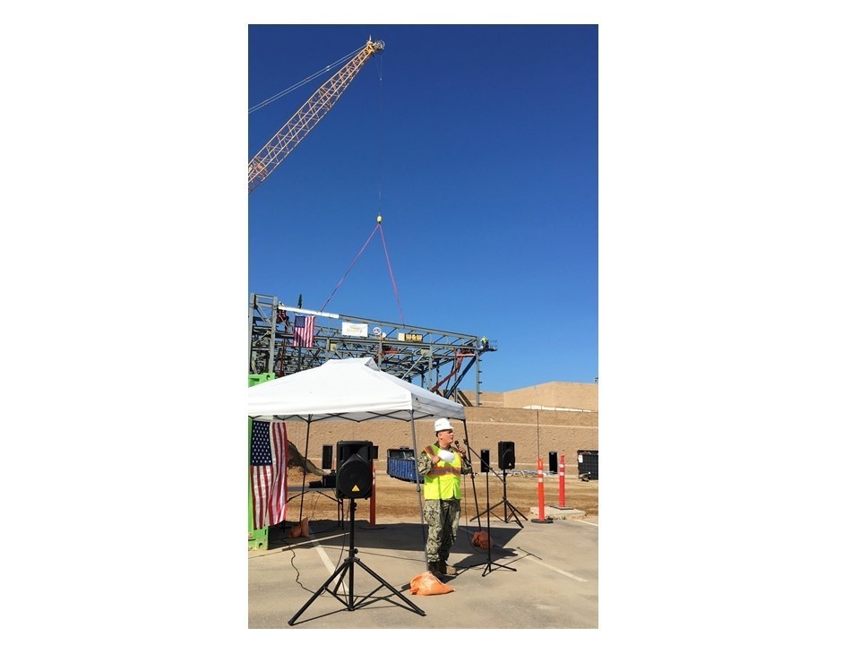 NAVFAC Southwest Reaches Construction Milestone in V-22 Hanger Construction Project