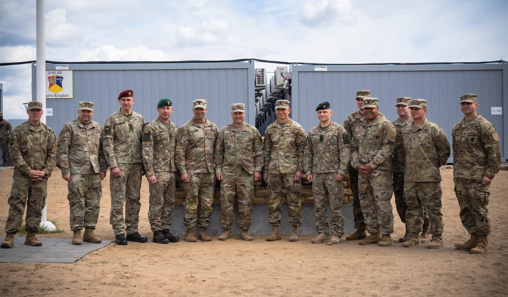 SMA visits Soldiers in Lithuania