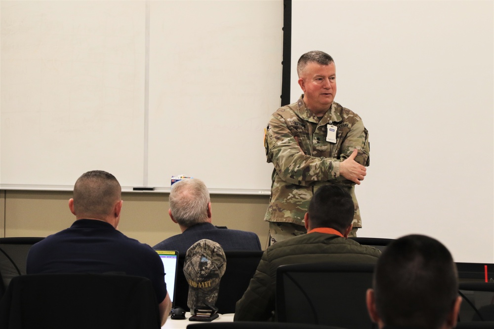 DVIDS - Images - Maj. Gen. Darrell Guthrie pauses to listen [Image 1 of 4]