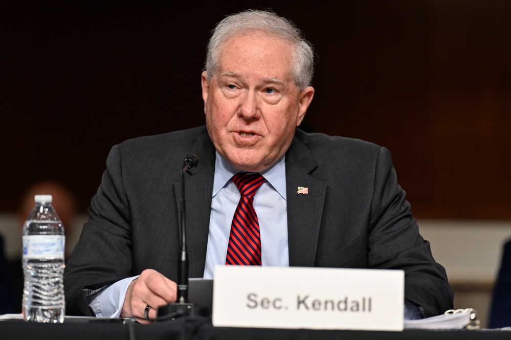 SecAF Kendall, CSAF Brown, CSO Raymond testify at SASC budget hearing