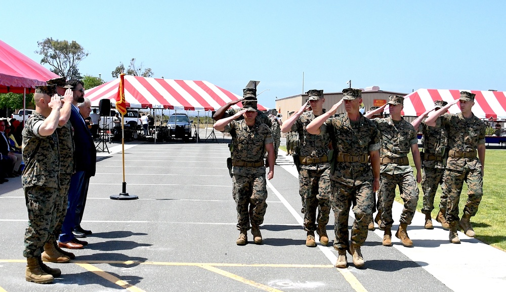 MCTSSA Holds Change of Command, CO Retires