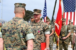 MCTSSA Holds Change of Command, CO Retires