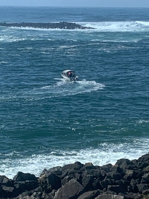 Mayday call to Coast Guard
